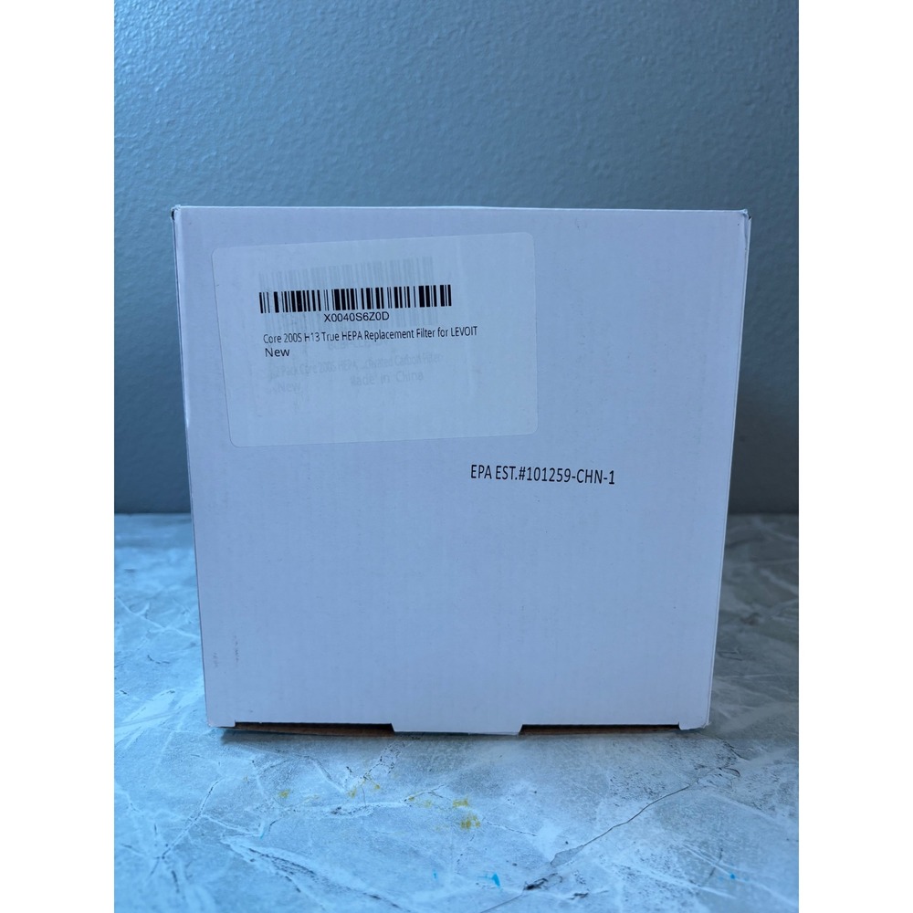 Core 200S H13 True HEPA Replacement Filter for LEVOIT 2 Pack White
